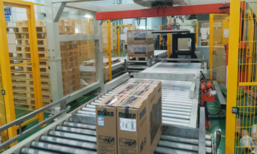 武汉电视自动化后段打包线